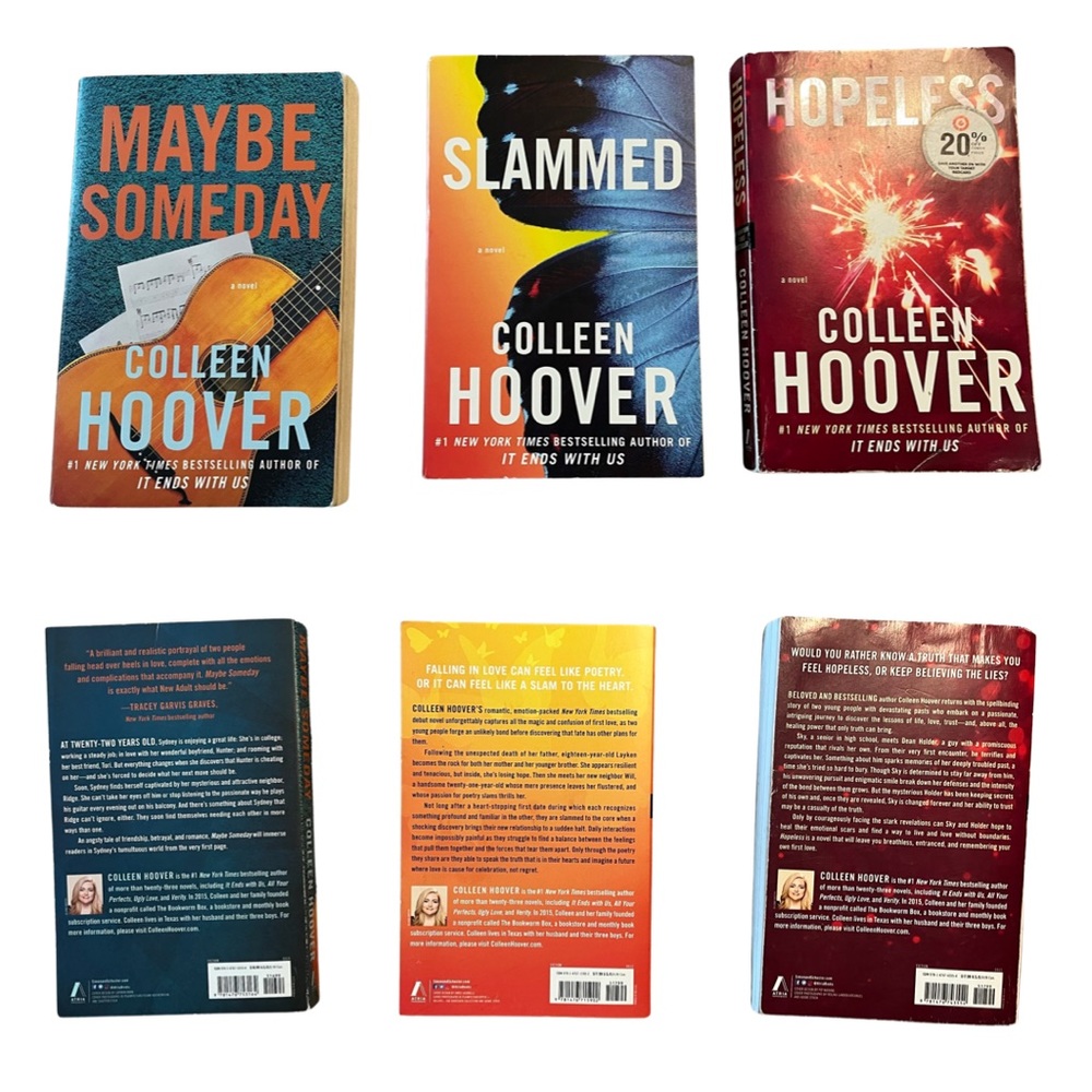 Colleen Hoover Book Set